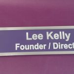 Sleek Aluminum Holder for 10x2 Office Door Sign