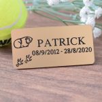 Personalised Small Animal Memorial Acrylic Plaques (60mm x 30mm) - Image 5