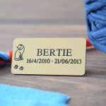 Personalised Small Animal Memorial Acrylic Plaques (60mm x 30mm) - Image 6