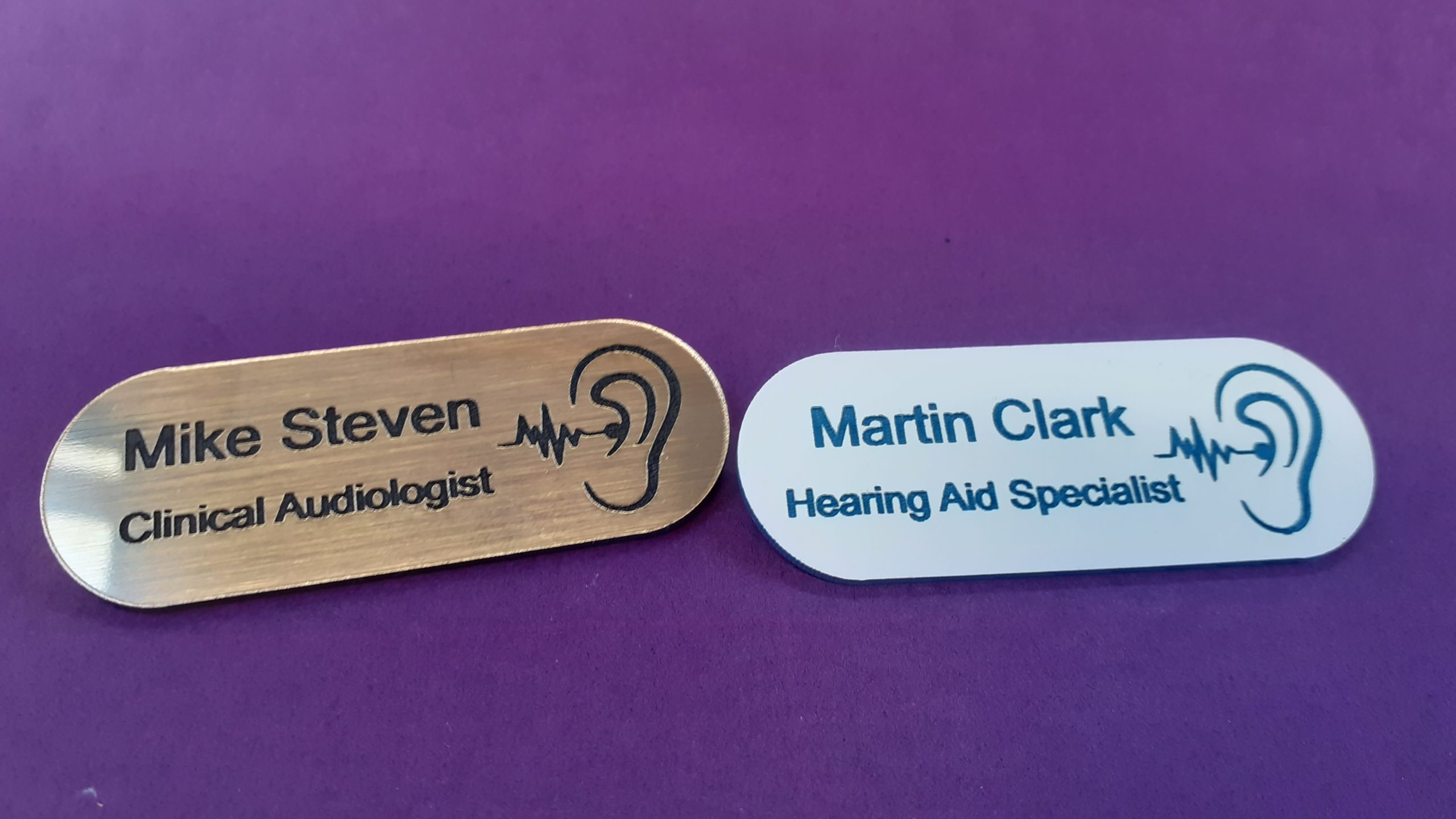 The hearing aid logo