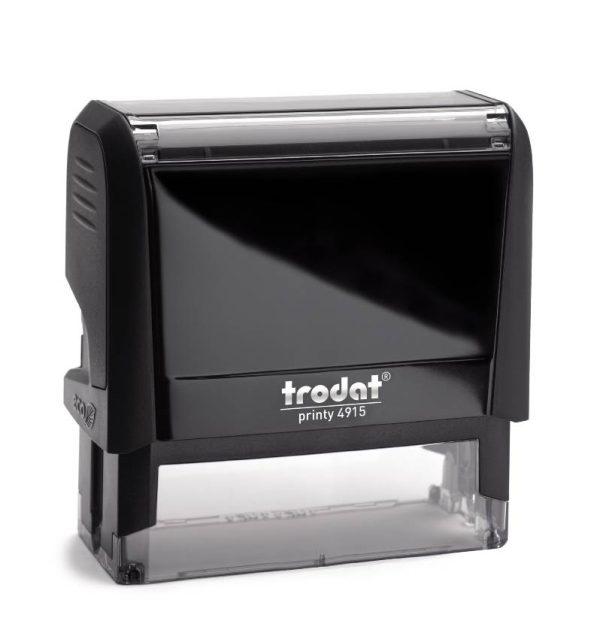 Trodat Printy 4915 Self-Inking Stamp, Custom Rubber Stamp, Name & Address Stamp