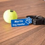 Personalised Paw Print Design Name Badges - Image 4