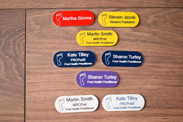 Chiropody, Podiatry ID Name Badges - Image 5