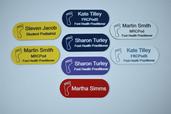 Chiropody, Podiatry ID Name Badges - Image 4