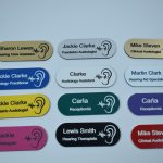 Audiologist, Hearing Aid Specialist, ID Name Badges - Image 4