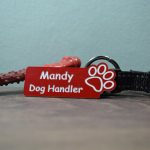 Personalised Paw Print Design Name Badges - Image 6