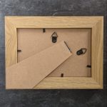 Back of photo frame