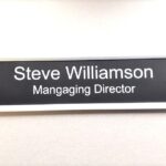 Office door sign holders