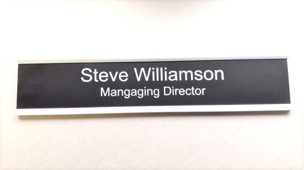 Office door sign holders