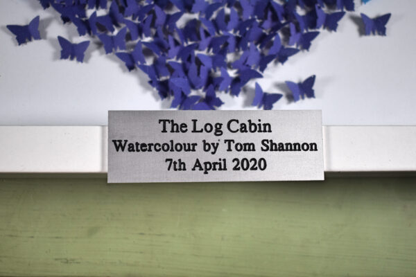 Aluminium Picture Frame Plaques Rectangle - Image 3