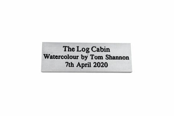 Aluminium Picture Frame Plaques Rectangle