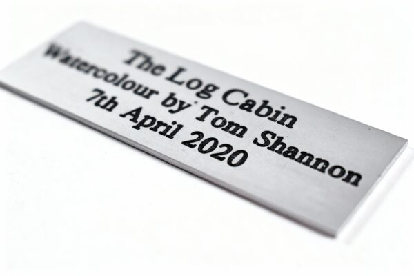 Aluminium Picture Frame Plaques Rectangle - Image 2